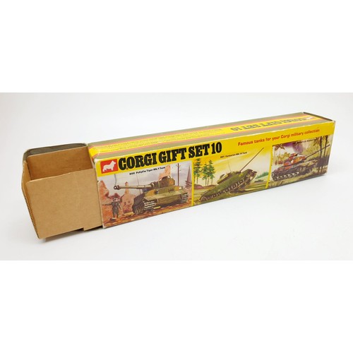 16 - A vintage boxed Corgi Tank Transporter And Centurion MK. III Tank Gift Set No. 10. UK shipping £14. ... 