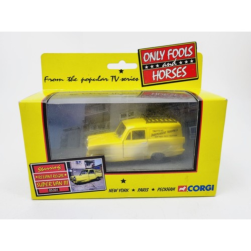 53 - A boxed Corgi Only Fools and Horses Reliant Regal Supervan, 05201. UK shipping £14. We combine shipp... 