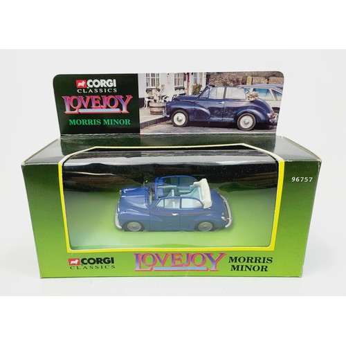 65 - A boxed Corgi Lovejoy Morris Minor, 96757. UK shipping £14. We combine shipping.