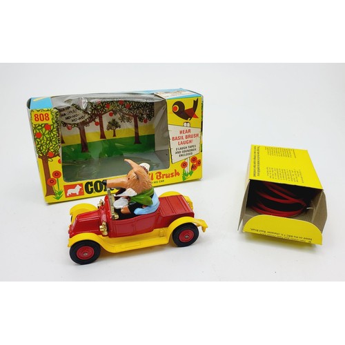 67 - A vintage boxed Corgi Basil Brush and His Car, 808. UK shipping £14. We combine shipping.