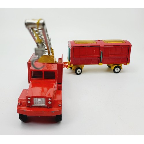 79 - A vintage boxed Corgi Chipperfield's Circus Crane Truck and Cage, Gift Set No 12. UK shipping £14. W... 