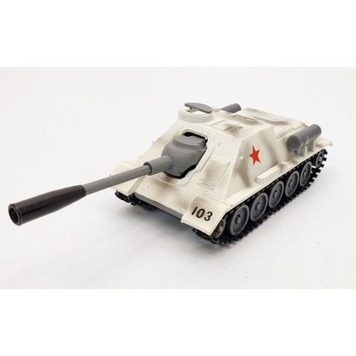 22 - A vintage boxed Corgi SU100 Tank Destroyer, 905. UK shipping £14. We combine shipping.