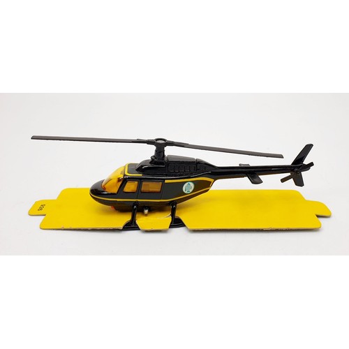 31 - A vintage boxed Corgi The Spy Who Loved Me Stromberg Helicopter, 926. UK shipping £14. We combine sh... 