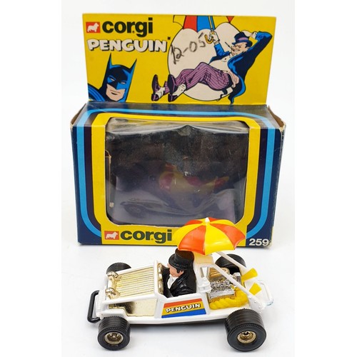 39 - A vintage boxed Corgi Penguinmobile, 259. UK shipping £14. We combine shipping.