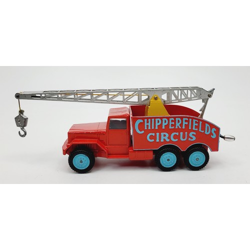 82 - A vintage boxed Corgi Chipperfield's Circus Crane Truck, 1121. UK shipping £14. We combine shipping.