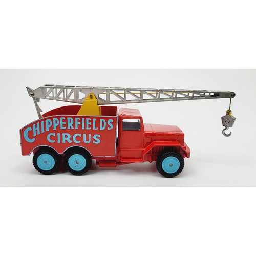 82 - A vintage boxed Corgi Chipperfield's Circus Crane Truck, 1121. UK shipping £14. We combine shipping.