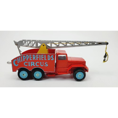 83 - A vintage boxed Corgi Chipperfield's Circus Crane Truck, 1121. UK shipping £14. We combine shipping.