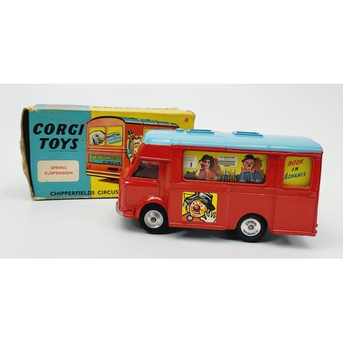 86 - A vintage boxed Corgi Chipperfield's Circus Mobile Booking Office, 426. UK shipping £14. We combine ... 