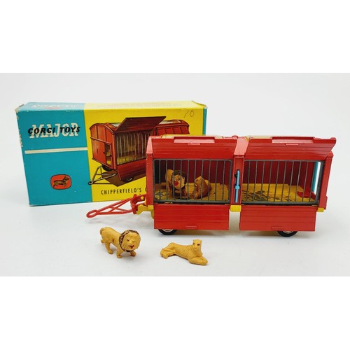 90 - A vintage boxed Corgi Chipperfield's Circus Animal Cage, 1123. UK shipping £14. We combine shipping.