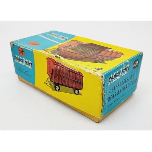 91 - A vintage boxed Corgi Chipperfield's Circus Animal Cage 1123. UK shipping £14. We combine shipping.