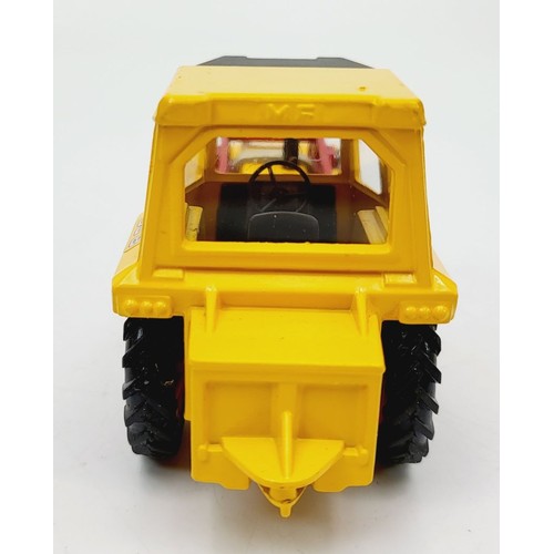 95 - A vintage boxed Corgi Massey Ferguson MF 50B Tractor with Shovel, 54. UK shipping £14. We combine sh... 