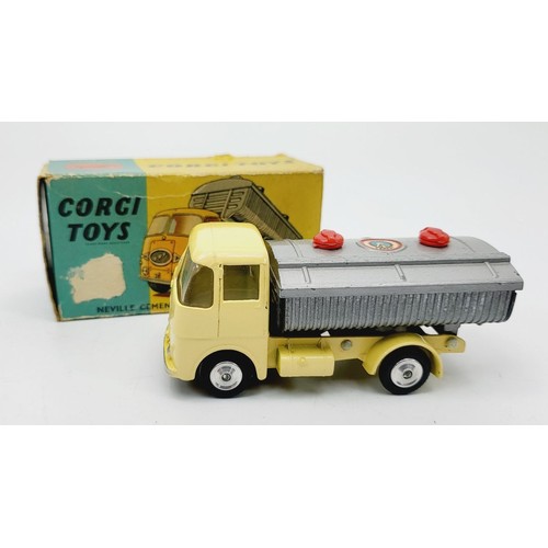 97 - A vintage boxed Corgi Neville Cement Tipper Body on E.R.F. Chassis, 460. UK shipping £14. We combine... 