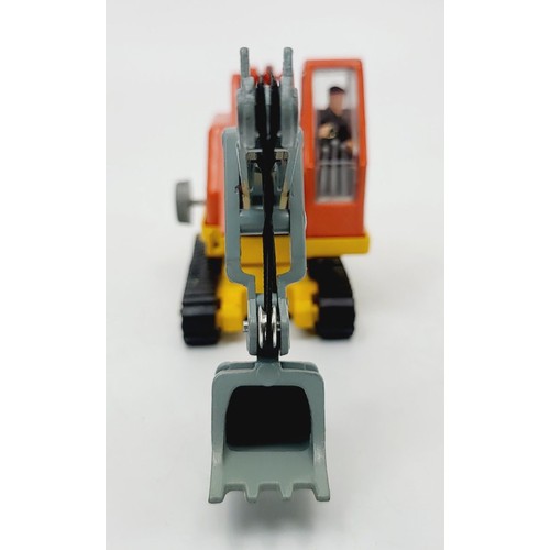 100 - A vintage boxed Corgi Priestman Luffing Shovel, 1128. UK shipping £14. We combine shipping.