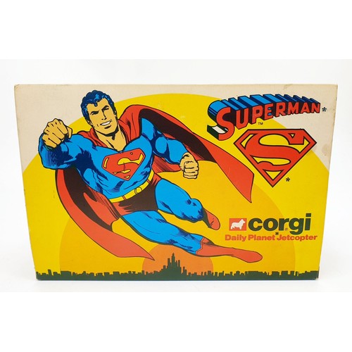 Boîte D’emballage Corgi Pour Hélicoptère Superman Jetcopter – Vintage