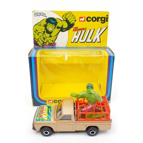 45 - A vintage boxed Corgi The Incredible Hulk, 264. UK shipping £14. We combine shipping.