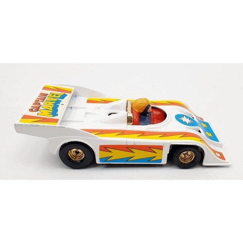 47 - A vintage boxed Corgi Captain Marvel Porsche, 262. UK shipping £14. We combine shipping.