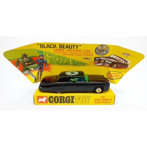 48 - A vintage boxed Corgi The Green Hornet's Black Beauty, 268. UK shipping £14. We combine shipping.