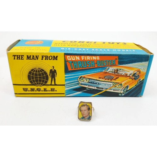 50 - A vintage boxed Corgi The Man from U.N.C.L.E., 497. UK shipping £14. We combine shipping.