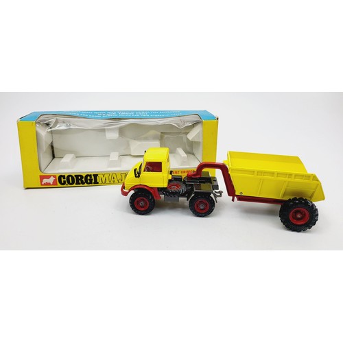 101 - A vintage boxed Corgi Mercedes Benz Unimog & Goose Dumper, 1145. UK shipping £14. We combine shippin... 