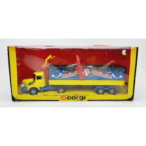 111 - A vintage boxed Corgi Dolphinarium, 1164. UK shipping £14. We combine shipping.