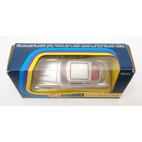 26 - A vintage boxed Corgi James Bond Aston Martin D.B.5, 96655. UK shipping £14. We combine shipping.