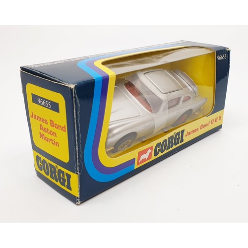 26 - A vintage boxed Corgi James Bond Aston Martin D.B.5, 96655. UK shipping £14. We combine shipping.