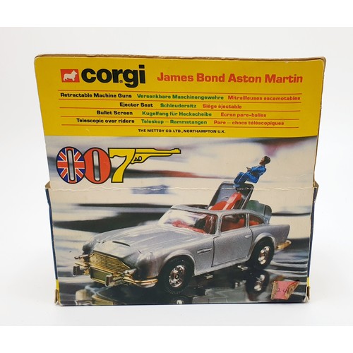 29 - A vintage boxed Corgi James Bond Aston Martin D.B.5, 271. UK shipping £14. We combine shipping.