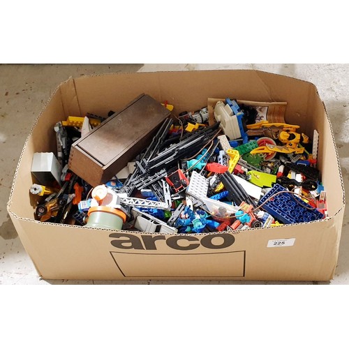 225 - Lego and assorted. No shipping. Arrange collection or your own packer and shipper, please. Electrica... 