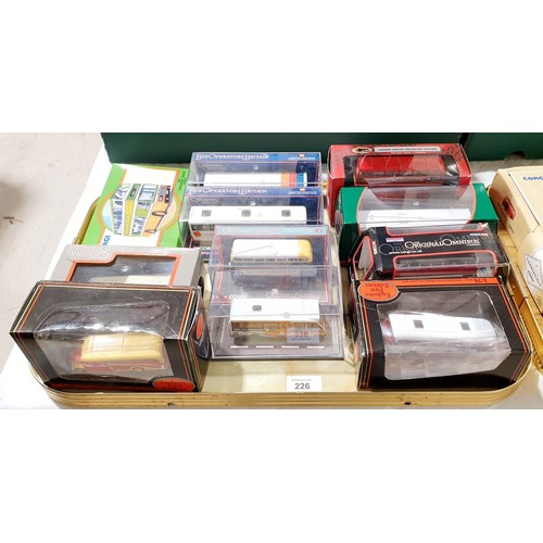 226 - A selection of mainly Corgi boxed model vehicles. UK shipping £14.