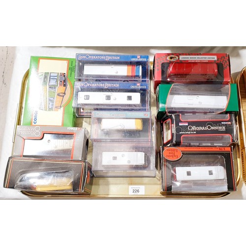 226 - A selection of mainly Corgi boxed model vehicles. UK shipping £14.