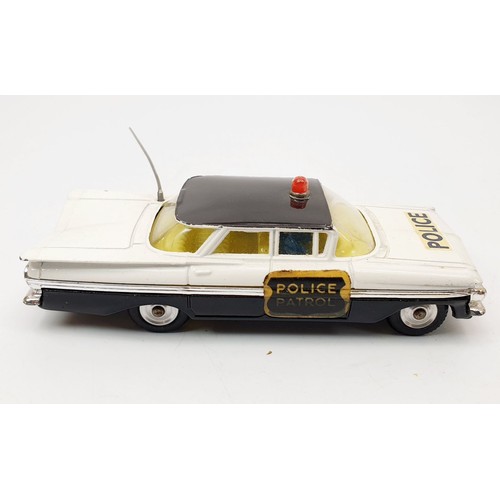 147 - A vintage boxed Corgi Chevrolet Police Car, 481. UK shipping £14. We combine shipping.