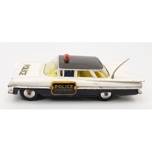 147 - A vintage boxed Corgi Chevrolet Police Car, 481. UK shipping £14. We combine shipping.