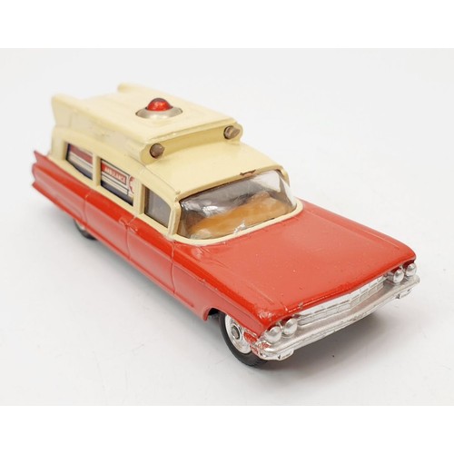 143 - A vintage boxed Corgi Superior Ambulance on Cadillac Chassis, 437. UK shipping £14. We combine shipp... 