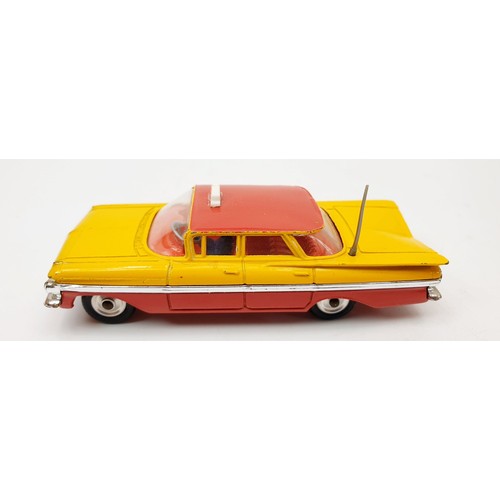 168 - A vintage boxed Corgi Chevrolet Taxi Cab, 480. UK shipping £14. We combine shipping.