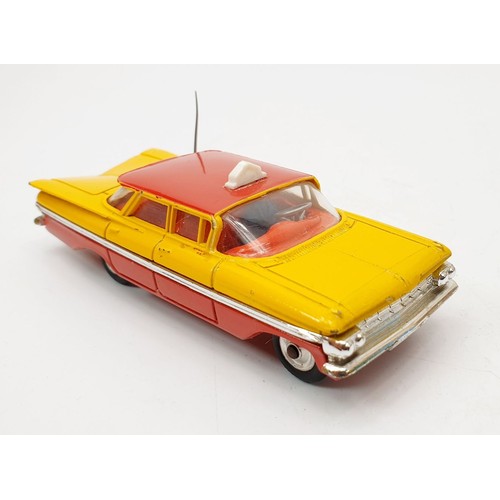 168 - A vintage boxed Corgi Chevrolet Taxi Cab, 480. UK shipping £14. We combine shipping.