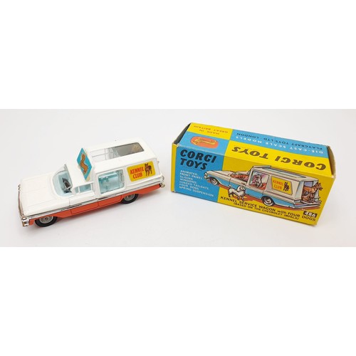 187 - A vintage boxed Corgi Kennel Service Wagon Based on the Chevrolet Impala, 486. UK shipping £14. We c... 