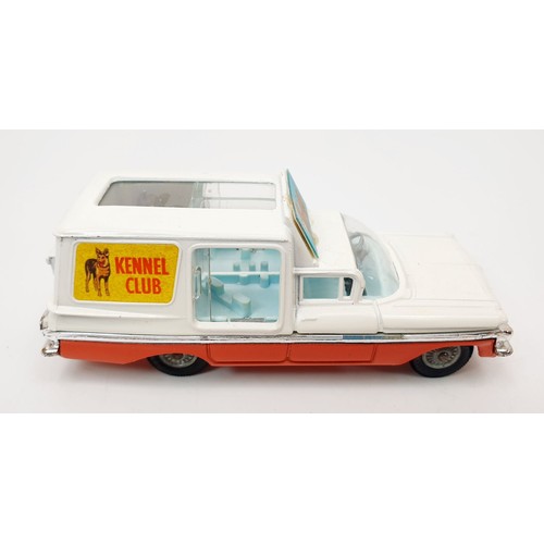 187 - A vintage boxed Corgi Kennel Service Wagon Based on the Chevrolet Impala, 486. UK shipping £14. We c... 