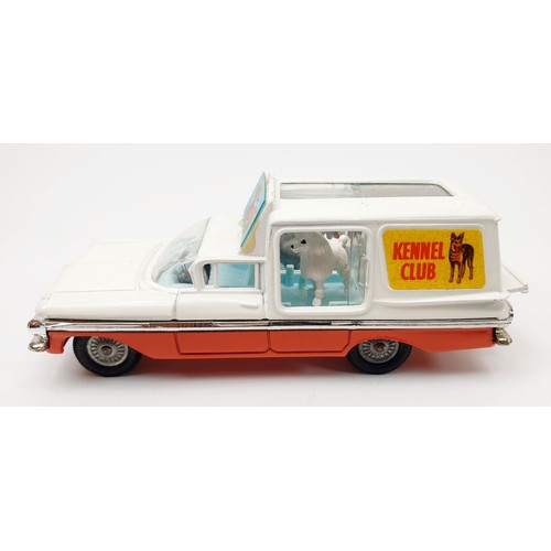 187 - A vintage boxed Corgi Kennel Service Wagon Based on the Chevrolet Impala, 486. UK shipping £14. We c... 