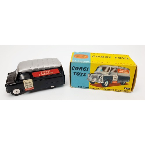 189 - A vintage boxed Corgi Bedford 12 CWT Van 