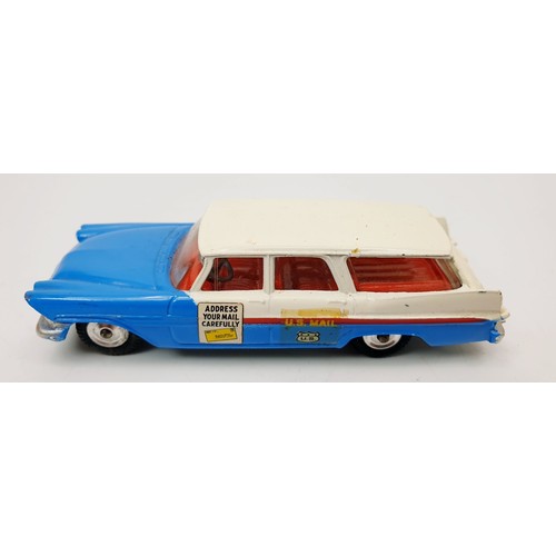 194 - A vintage boxed Corgi Plymouth-U.S. Mail, 443. UK shipping £14. We combine shipping.