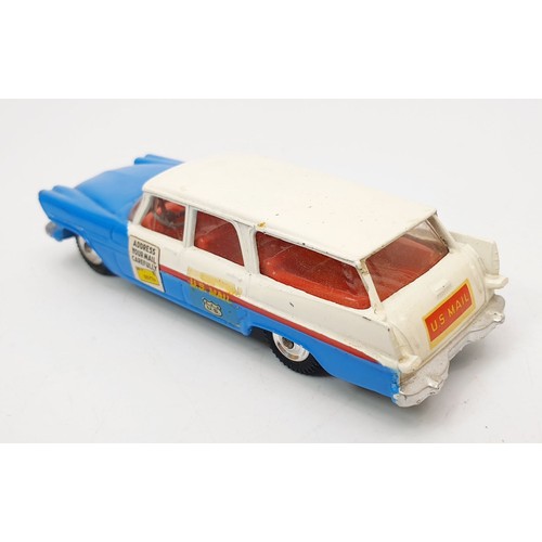 194 - A vintage boxed Corgi Plymouth-U.S. Mail, 443. UK shipping £14. We combine shipping.