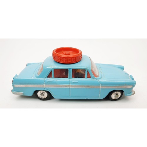 195 - A vintage boxed Corgi Motor School Car, 236. UK shipping £14. We combine shipping.