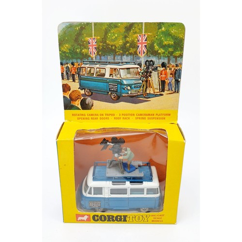 198 - A vintage boxed Corgi Commer Mobile Camera Van, 479. UK shipping £14. We combine shipping.