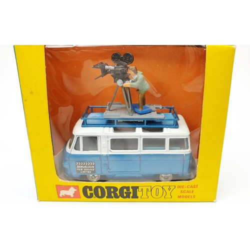 198 - A vintage boxed Corgi Commer Mobile Camera Van, 479. UK shipping £14. We combine shipping.