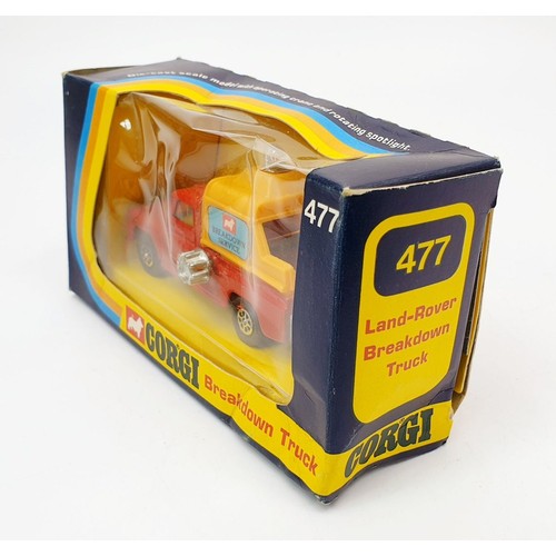 199 - A vintage boxed Corgi Breakdown Truck, 477. UK shipping £14. We combine shipping.