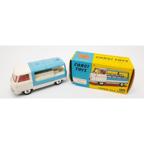 205 - A vintage boxed Corgi Commer Milk Float, 466. UK shipping £14. We combine shipping.