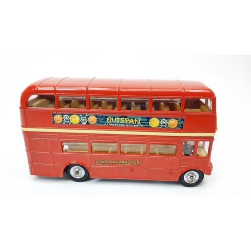 206 - A vintage boxed Corgi London Transport Route Master Bus, 468. UK shipping £14. We combine shipping.