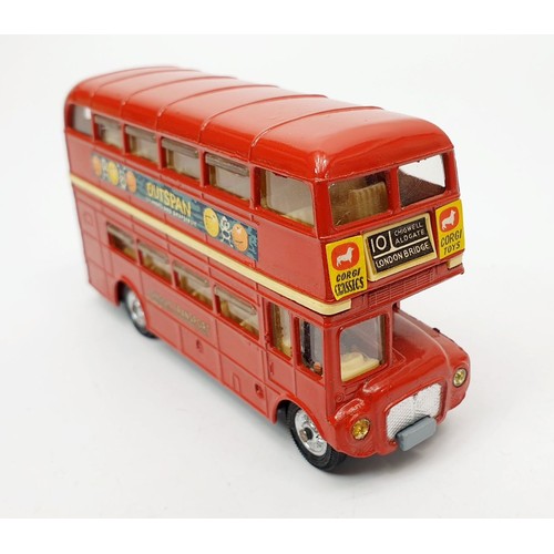 206 - A vintage boxed Corgi London Transport Route Master Bus, 468. UK shipping £14. We combine shipping.