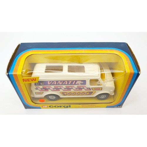 210 - A vintage boxed Corgi Vanatic U.S. Custom Van, 431. UK shipping £14. We combine shipping.