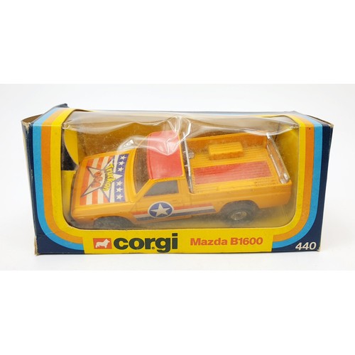 213 - A vintage boxed Corgi Mazda B1600 Truck, 440. UK shipping £14. We combine shipping.